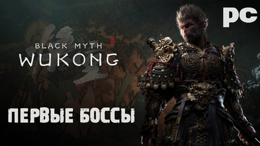 Black Myth: Wukong. Гуан-чжи | Лин Сюй-цзы | Сюцай. Первые боссы.