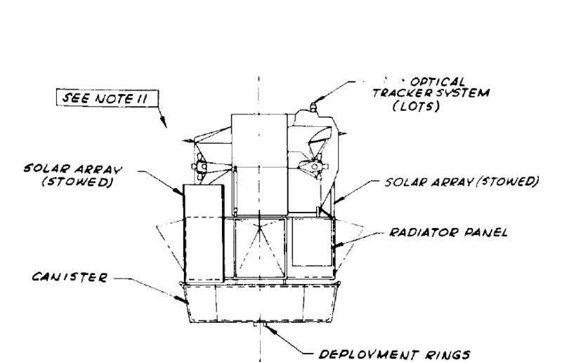      Модифицированный LM для установки зеркала Project Able (NASA).