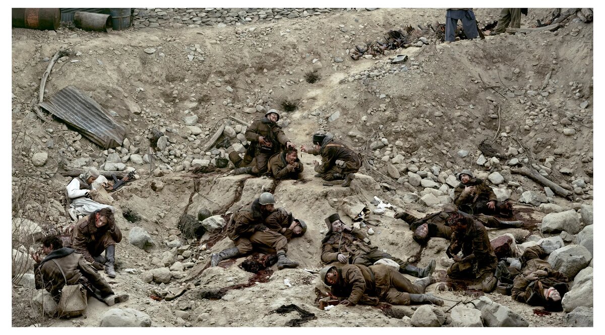 Фото с интернета. Jeff Wall "Dead Troops Talk"