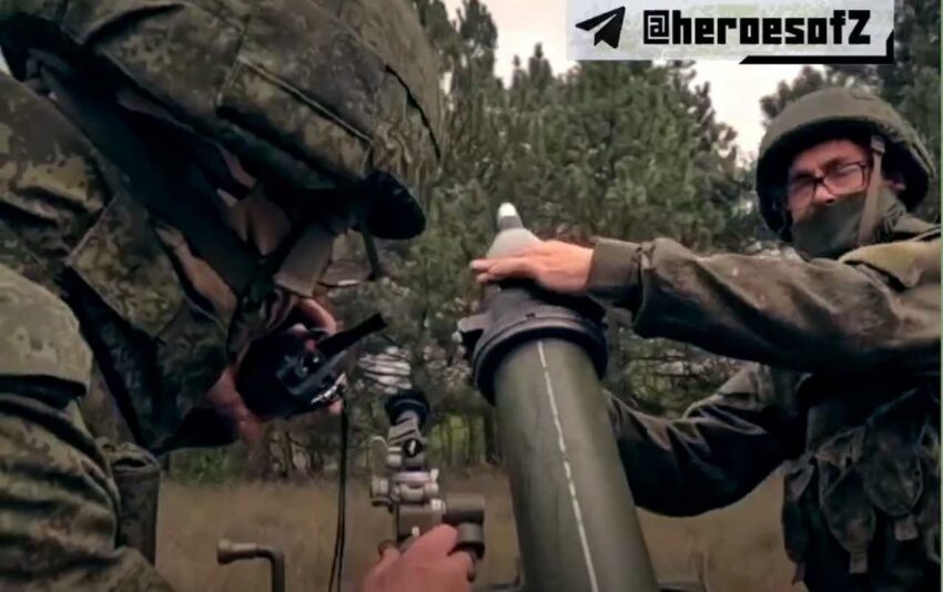    Скриншот видео Минобороны РФ.