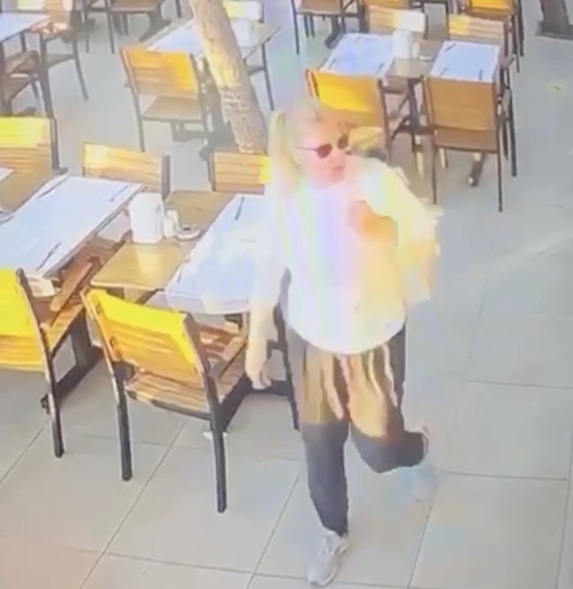 Кадр из камеры видеонаблюдения