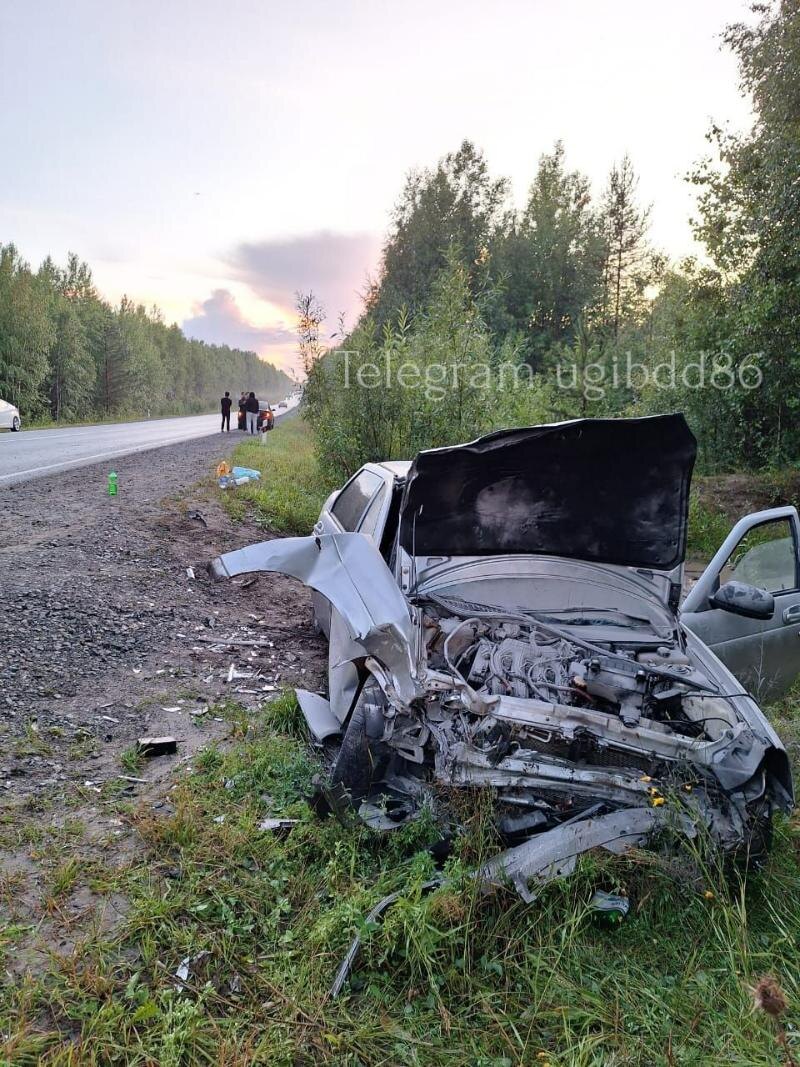    На трассе в Югре в ДТП пострадали пять человек