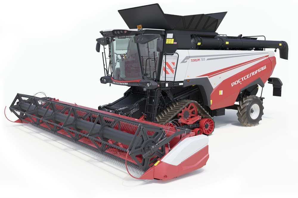 Комбайн TORUM 785 на полугусеничном ходу