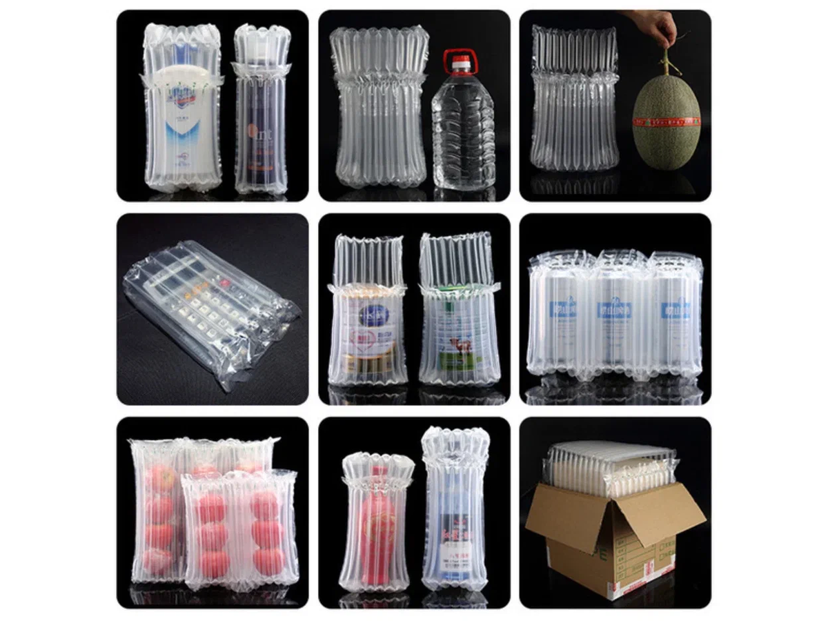 Примеры использования воздушной упаковки