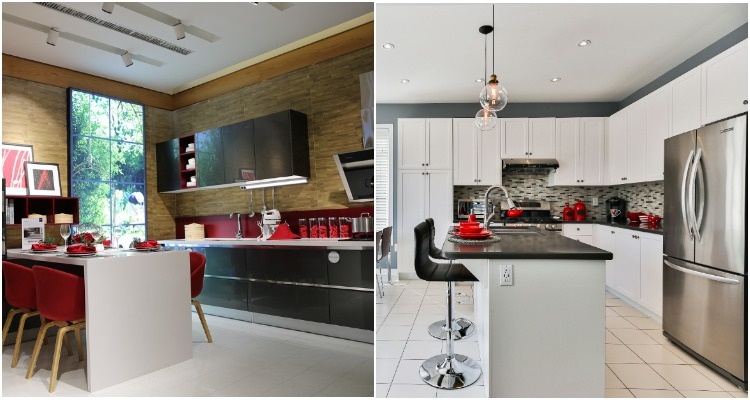 Яркие акценты сделают кухонное пространство особенно привлекательным и выразительным
