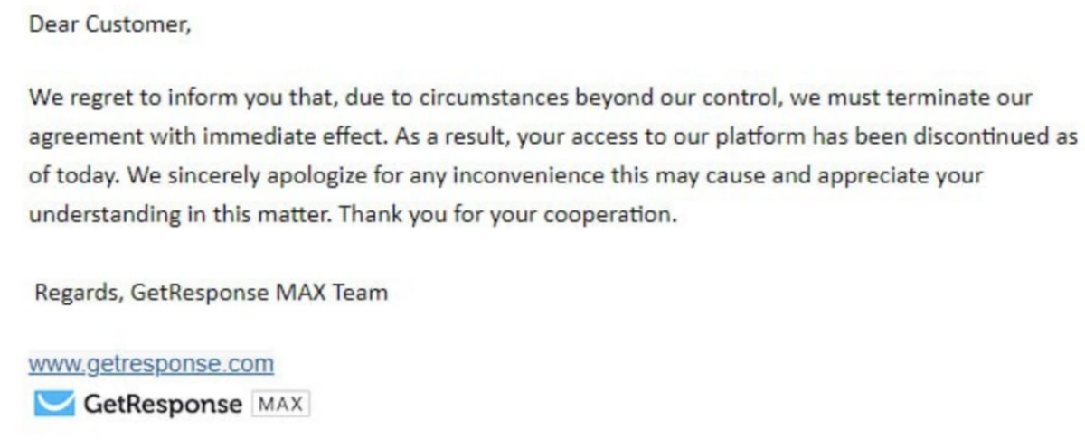 Скриншот письма, размещённый в информационном посте roem.ru