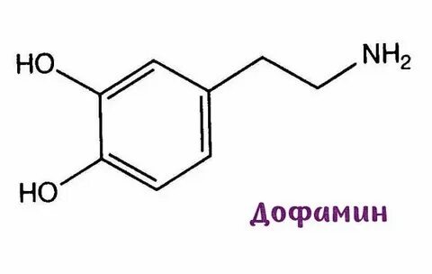 Дофамин - гормон и нейромедиатор. Является одним из химических факторов внутреннего подкрепления и служит важной частью «системы вознаграждения» мозга, поскольку вызывает чувство удовольствия (или удовлетворения), чем влияет на процессы мотивации и обучения. Простым языком: Гормон счастья. 