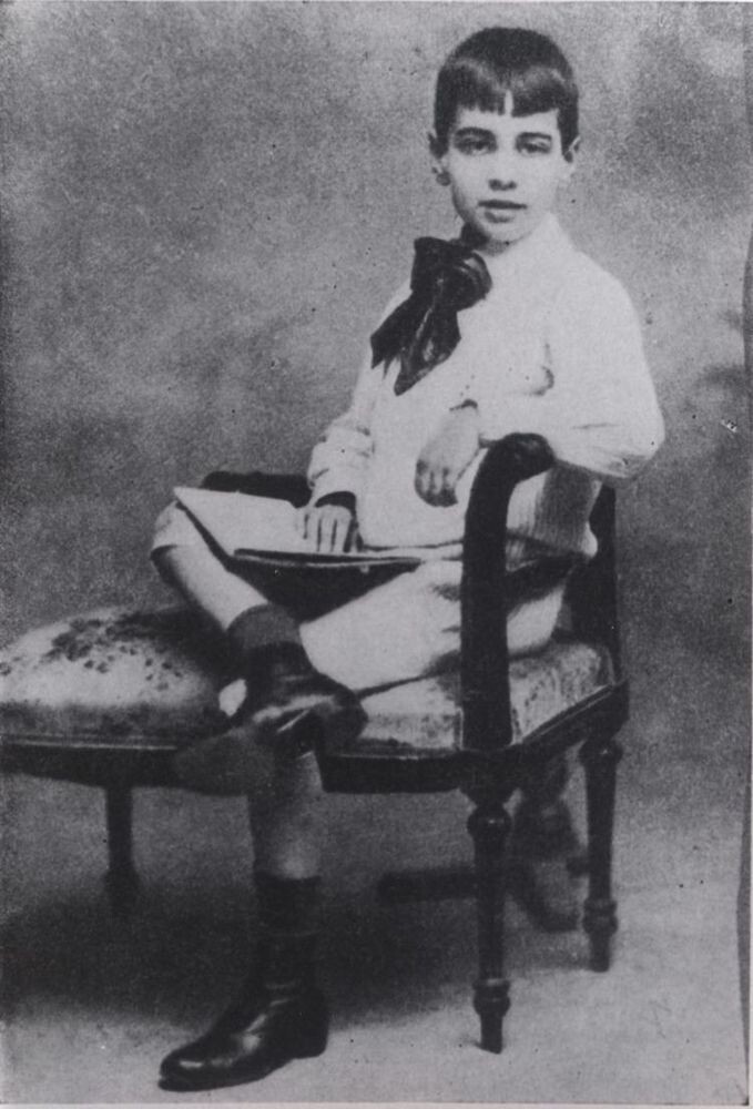 Хорхе Луис в детстве