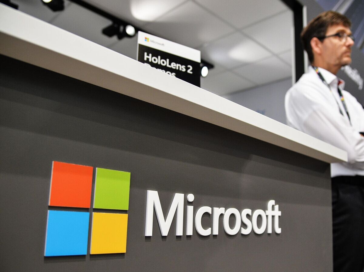   Стенд компании Microsoft© РИА Новости / Алексей Витвицкий