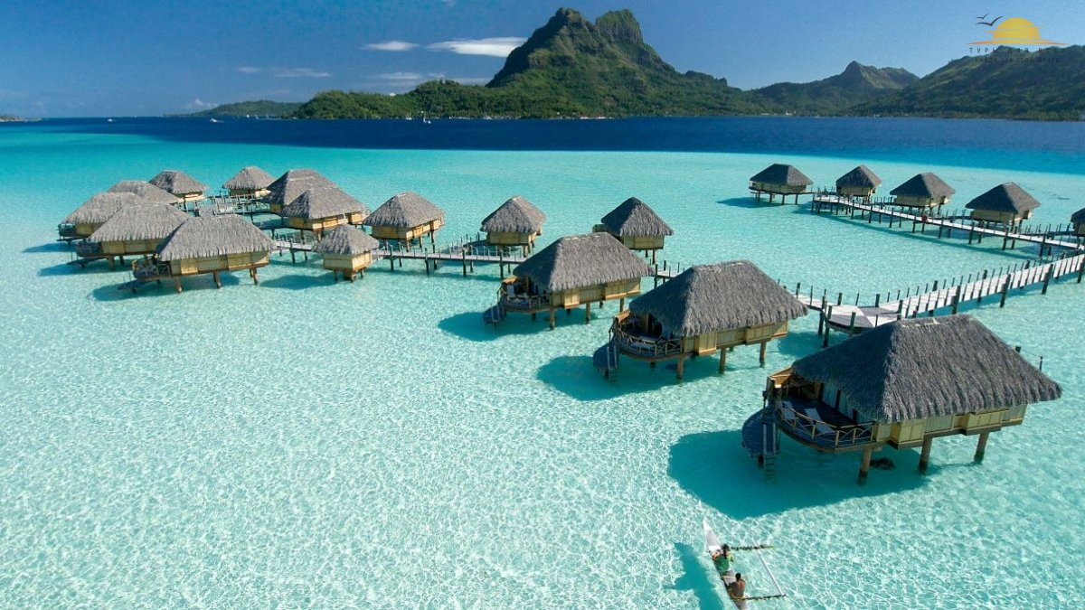 Бора-Бора — коралловый остров-курорт в Тихом океане 