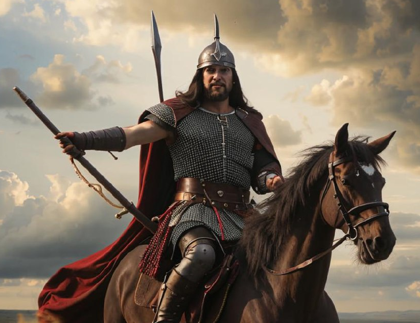 Аттила. Взято из нейросети