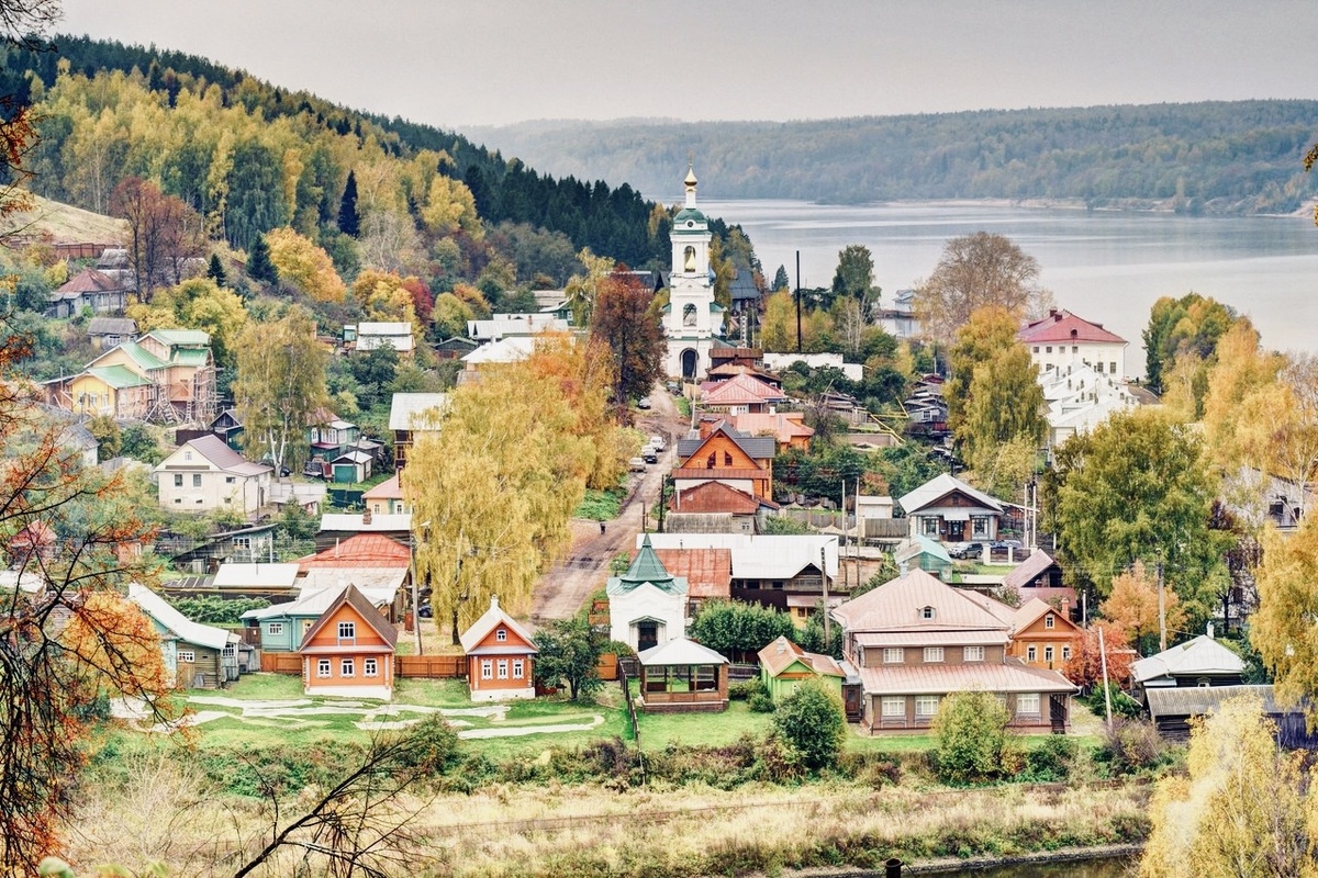 Очень живописное место