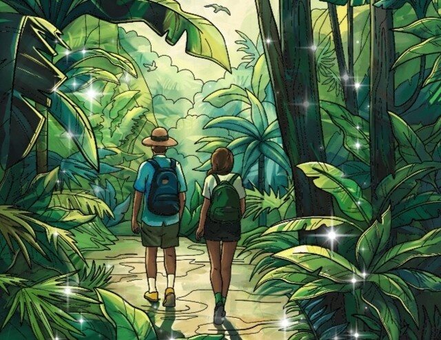 Эти двое тоже в лес пошли, неизвестно зачем ))