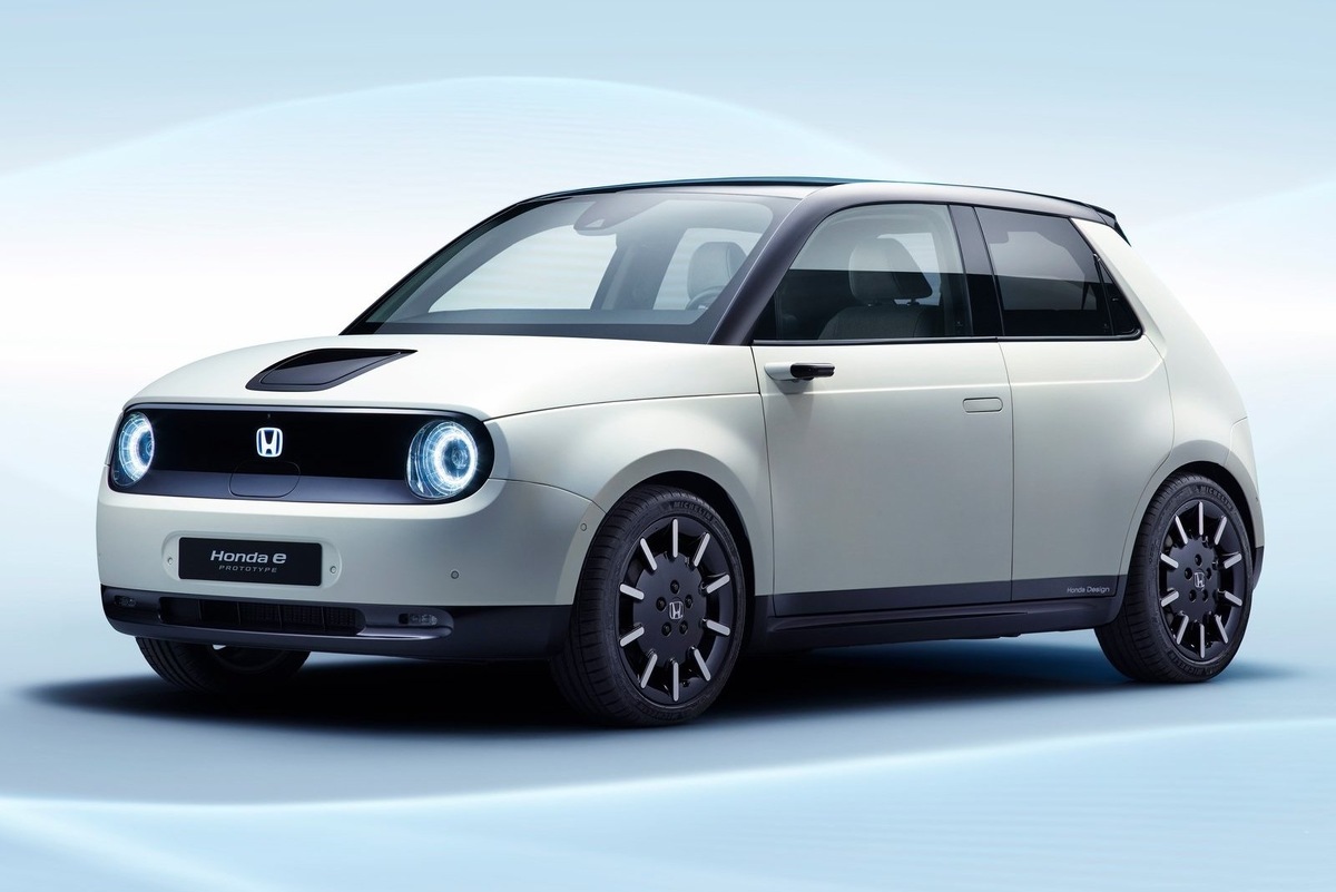 Honda E рендер. Фото гугл