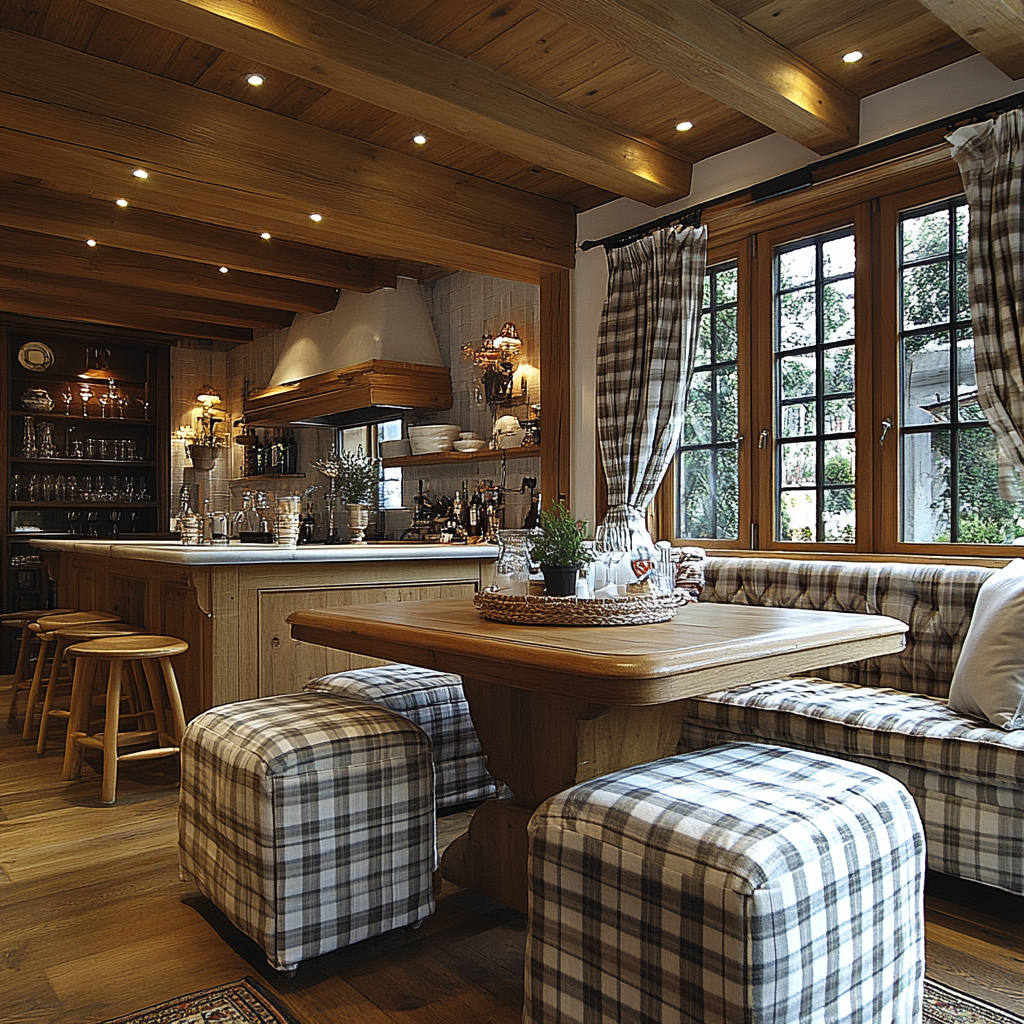 Оформление кухни в английском стиле требует тонкого подхода к деталям и уважения к традициям, сложившимся за столетия.-2