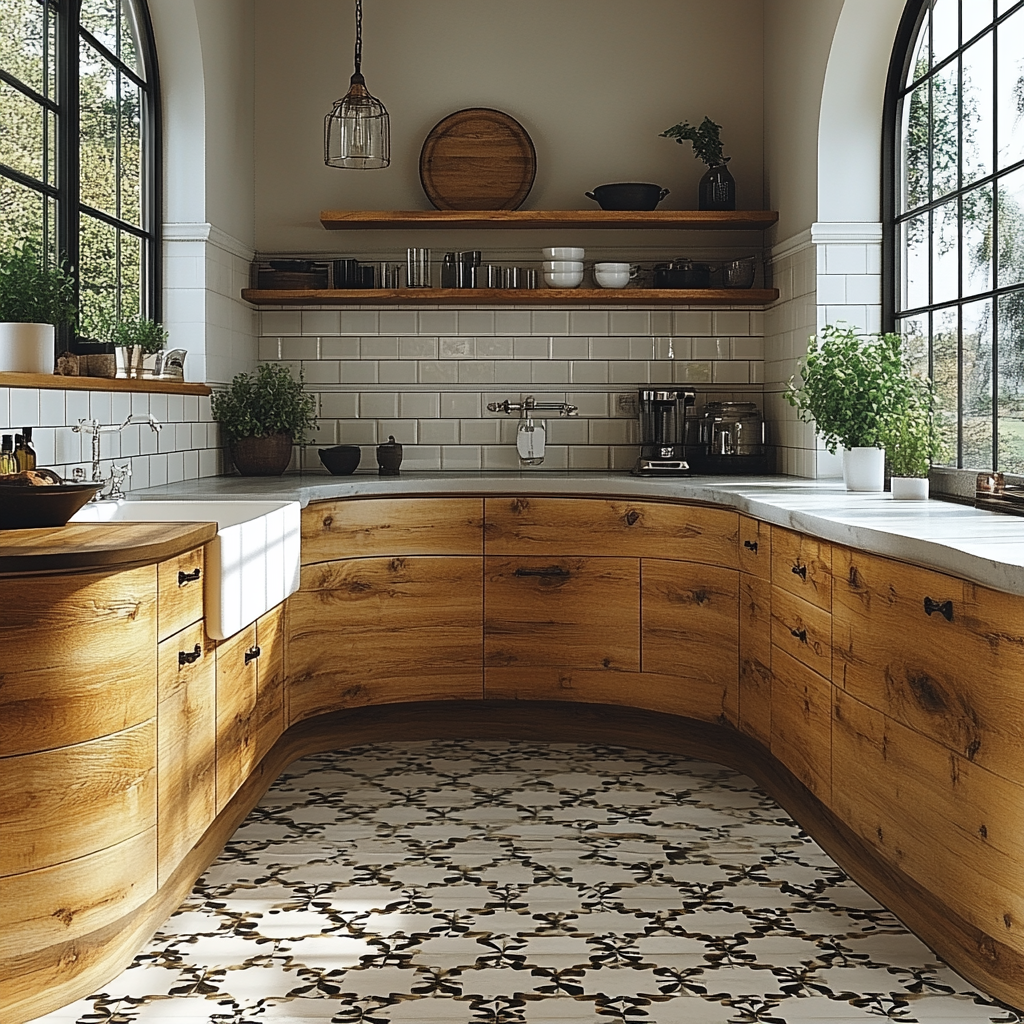 Оформление кухни в английском стиле требует тонкого подхода к деталям и уважения к традициям, сложившимся за столетия.-4