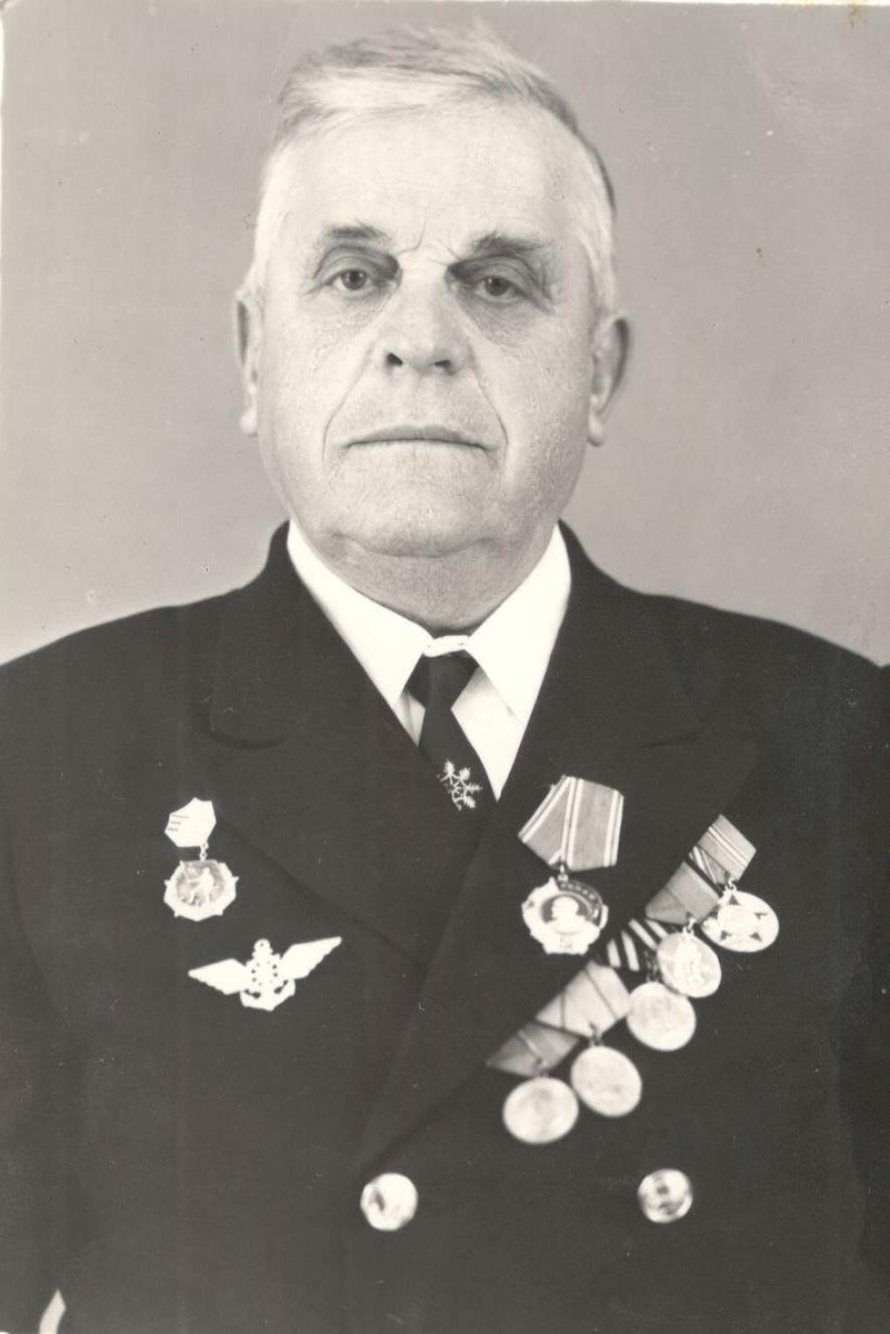 Николай Белов — потомственный волгарь, капитан. Фото — проект «Бессмертный полк». 
