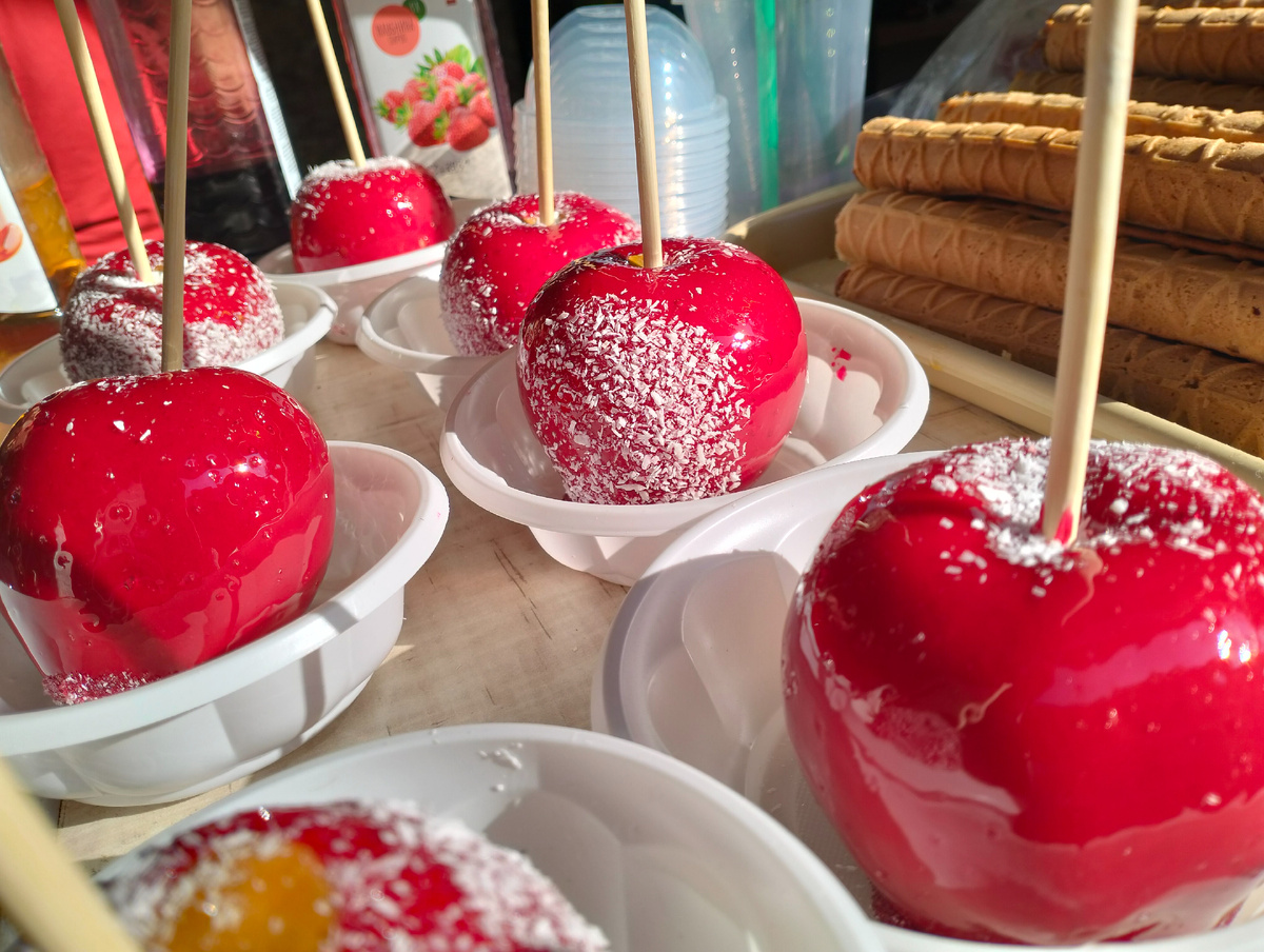 яблочный десерт 