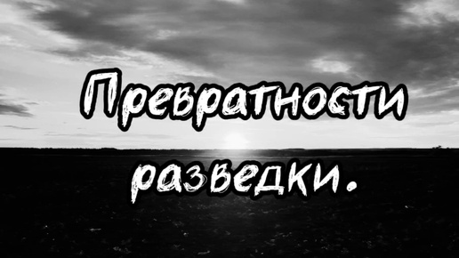 Превратности разведки. Коп август 2024.