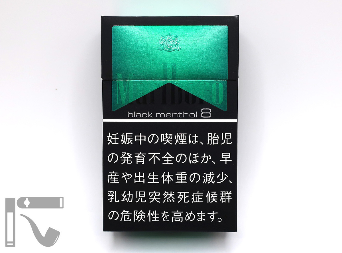 Сигареты Marlboro Black Menthol 8. Фото: © канал "Уголок Курильщика"
