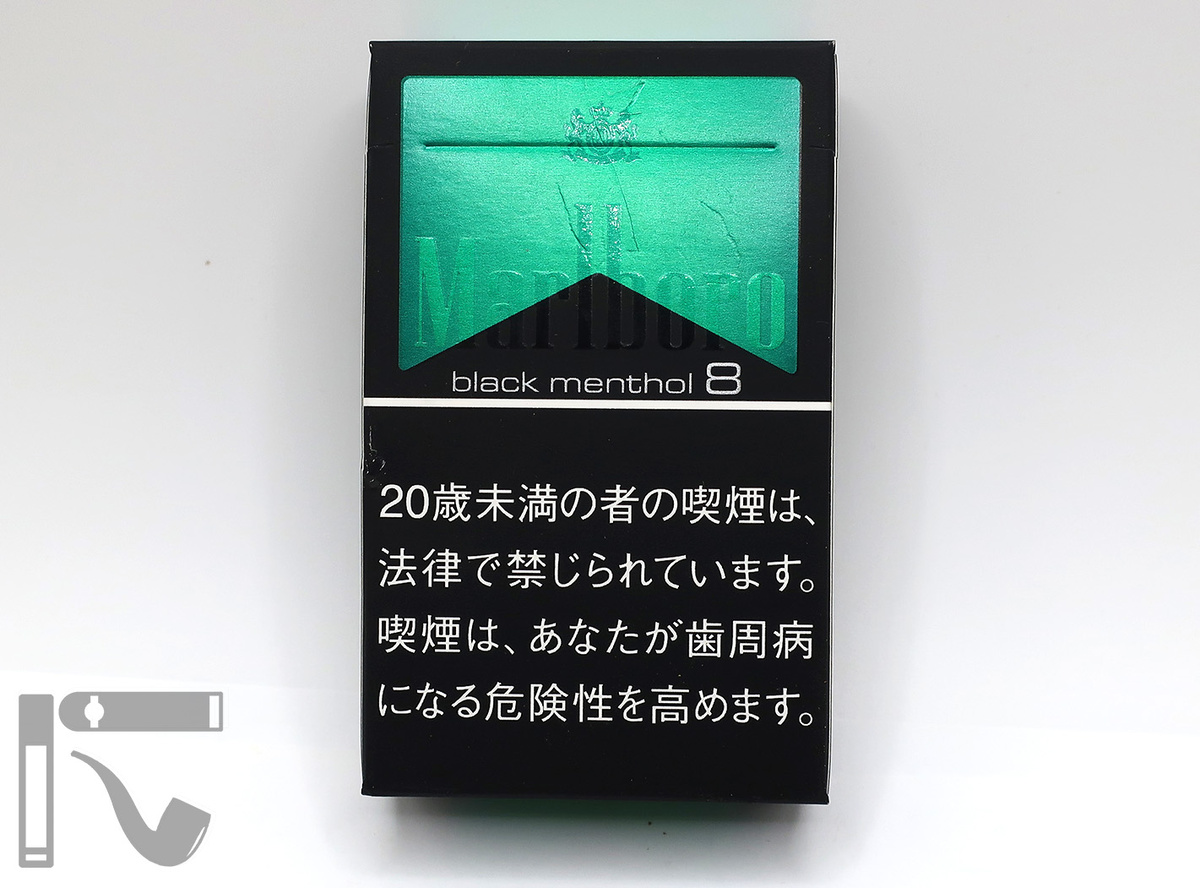 Сигареты Marlboro Black Menthol 8. Фото: © канал "Уголок Курильщика"