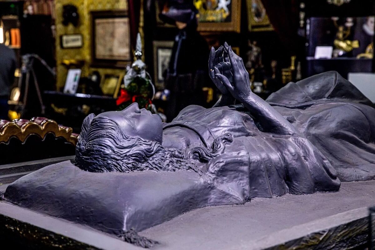 Макет надгробной плиты. Фото: официальная группа музея ВКонтакте