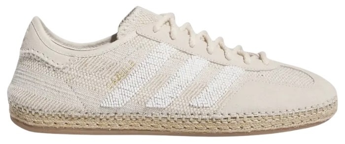 The CLOT x adidas Gazelle Halo Ivory