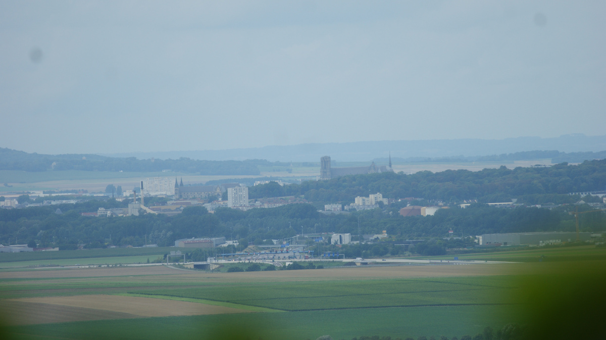 Вид на Реймс.