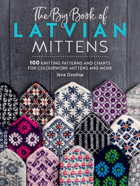 Обложка "Большой книги о латышских варежках"