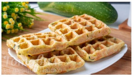 Вафли из кабачков