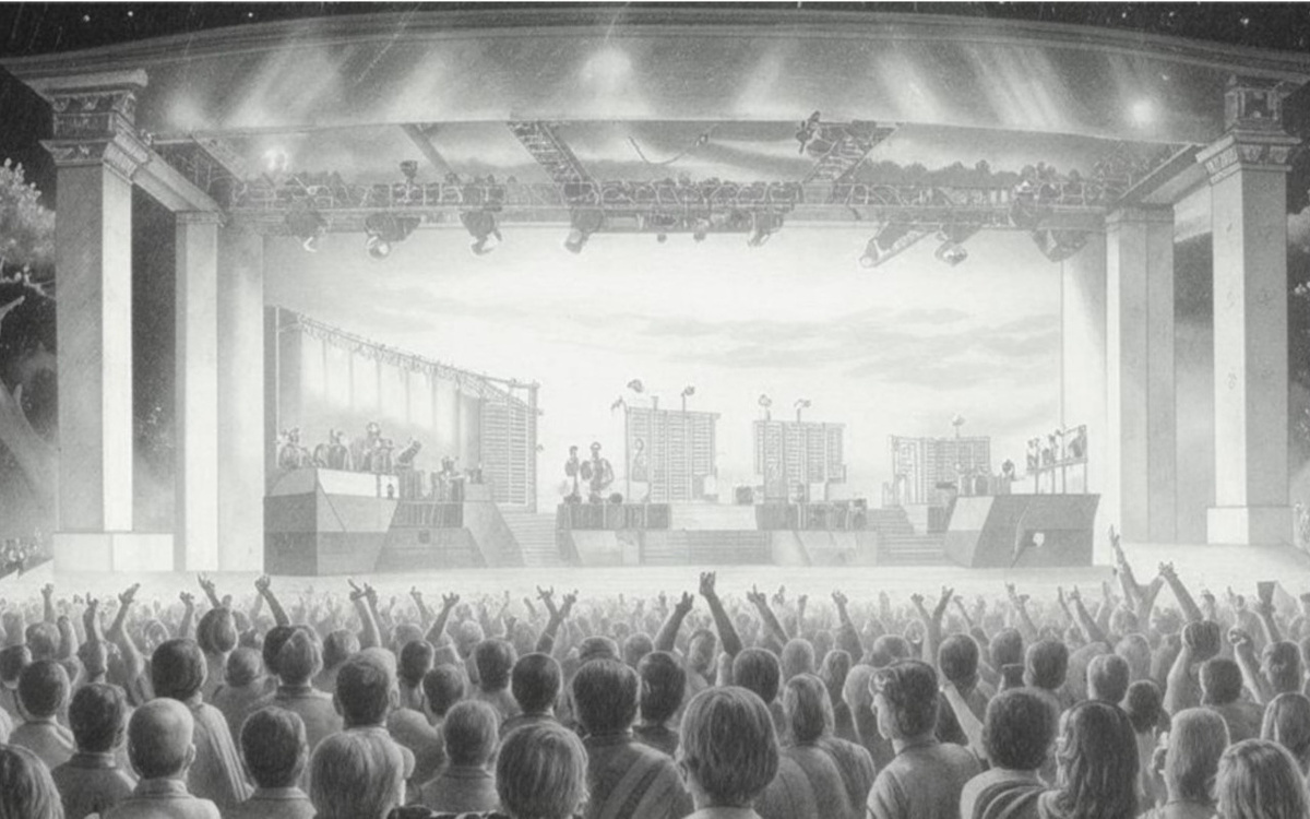    Массовые мероприятия возобновят в Воронежской области Иллюстрация: нейросеть «Кандинский»