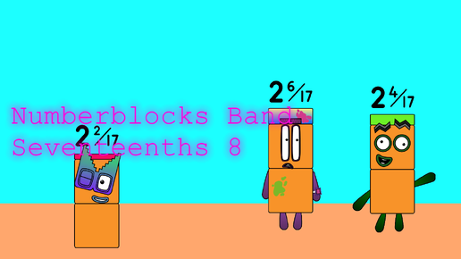 Numberblocks Band Seventeenths 8