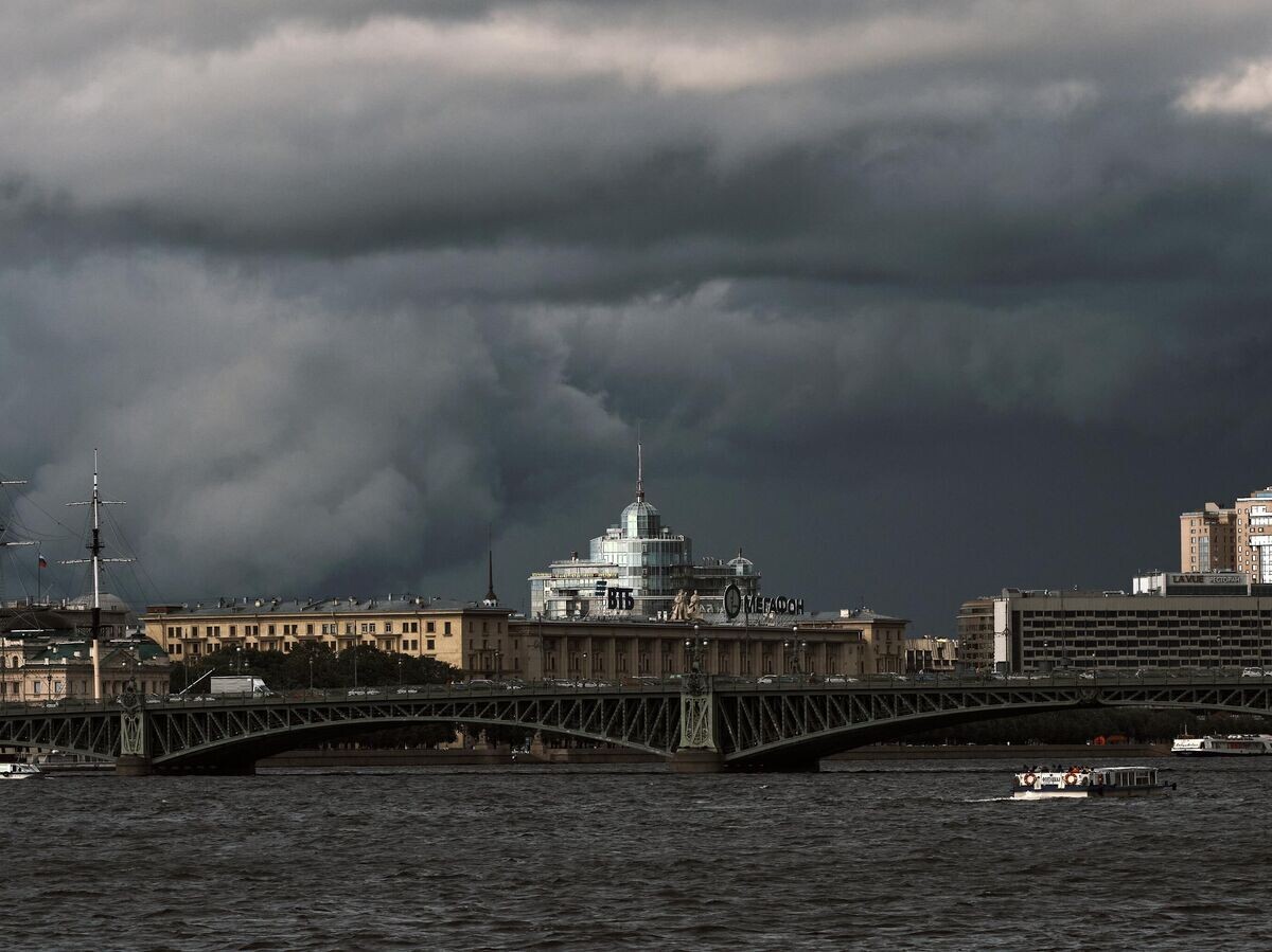    Вид на Троицкий мост в Санкт-Петербурге© РИА Новости / Алексей Даничев