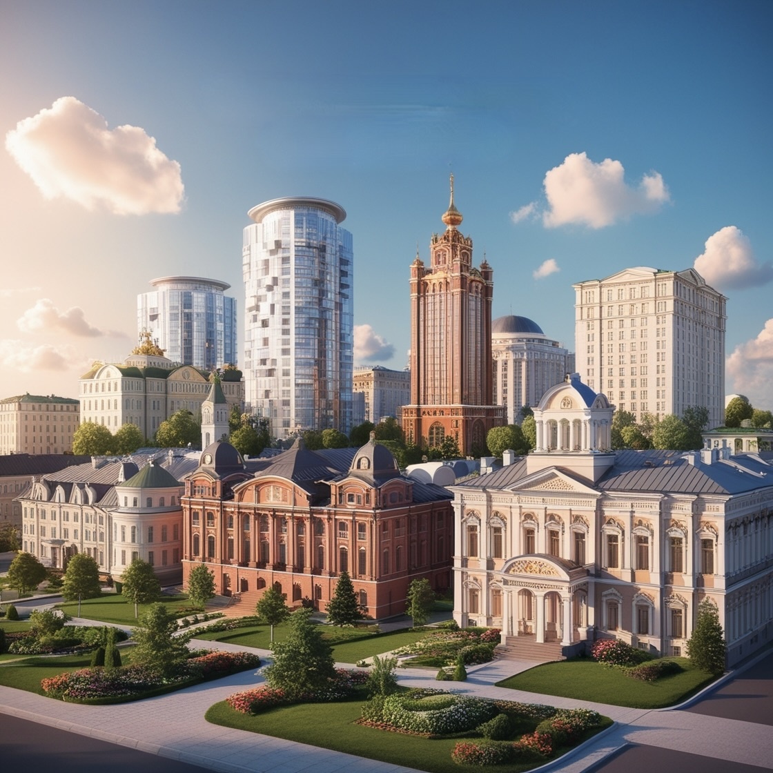 Панормама Казани - 2090 год