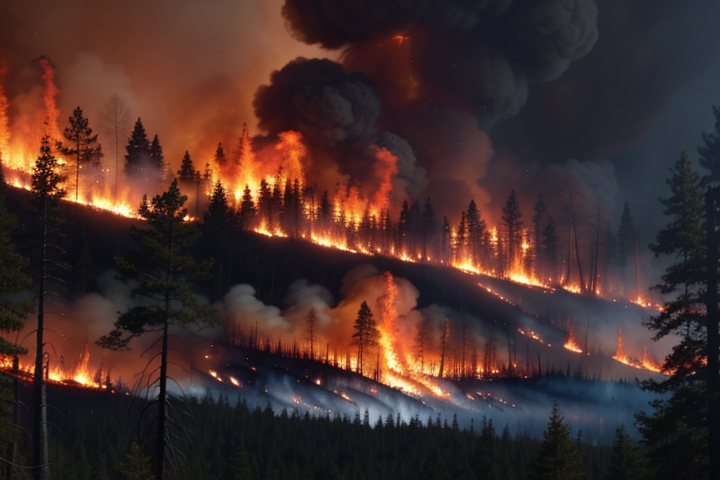 Лесной пожар