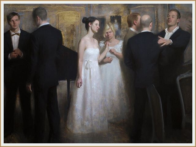 Картина художника Ника Альма  / Nick Alm / г.р. 1985 Швеция