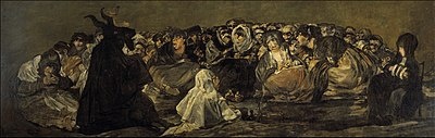 "Шабаш ведьм" Франсиско Гойя