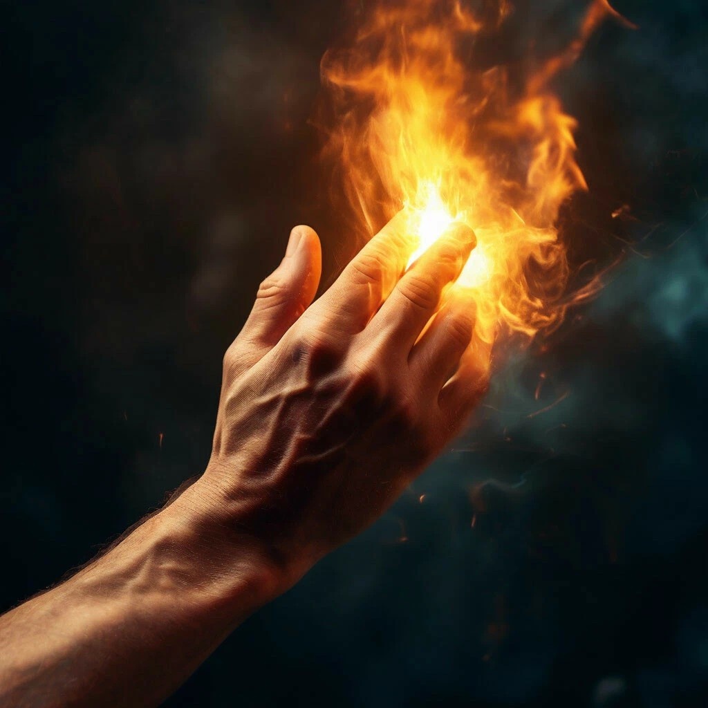 Изображение сгенерировано в нейросети Шедеврум на канале Попутный ветер - огонь в руке Злата