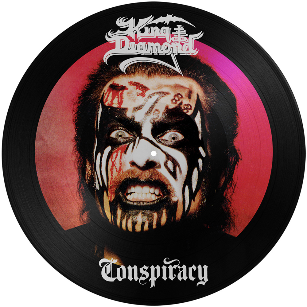 Винил альбома King Diamond - Conspiracy (1989) Сторона A (Vinyl Picture Disk '2018)