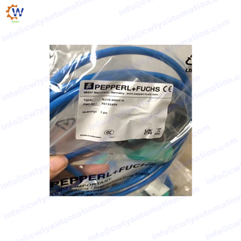 Inductive sensor NJ10-30GK-N 
Pepperl+Fuchs p+f 7033309 NJ10-30GK-N Inductive sensor NJ10-30GK-N

More models
NJ10-30GK-N-15M
NJ10-30GK-N-5M
NJ10-30GK-N-D45
NJ10-30GK-SN-40M
NJ10-30GK-SN

Switching function	Normally closed (NC)
Output type	NAMUR
Rated operating distance	10 mm
Installation	flush
Assured operating distance	0 ... 8.1 mm
Reduction factor rAl	0.4
Reduction factor rCu	0.3
Reduction factor r304	0.85
Output type	2-wire

Nominal voltage	8.2 V (Ri approx. 1 kΩ)
Switching frequency	0 ... 300 Hz
Hysteresis	1 ... 10 typ. 5 %
Current consumption	
Measuring plate not detected	min. 3 mA
Measuring plate detected	≤ 1 mA

Safety Integrity Level (SIL)	SIL 2
MTTFd	5070 a
Mission Time (TM)	20 a
Diagnostic Coverage (DC)	0 %

Standard conformity	
NAMUR	EN 60947-5-6:2000
IEC 60947-5-6:1999
Standards	EN IEC 60947-5-2

IECEx approval	
Equipment protection level Gb	IECEx PTB 11.0037X
Equipment protection level Da	IECEx PTB 11.0037X
Equipment protection level Mb	IECEx PTB 11.0037X
ATEX approval	
Equipment protection level Gb	PTB 00 ATEX 2048 X
Equipment protection level Da	PTB 00 ATEX 2048 X
UL approval	cULus Listed, General Purpose
CCC approval	
Hazardous Location	2020322315002255
NEPSI approval	
NEPSI certificate	GYJ16.1393X
CML approval	on request
ANZEx	18.3018X
KCC approval	
Hazardous Location	19-AV4BO-0227
Marine approval	DNVGL TAA00001A5

Connection type	cable
Housing material	PBT
Sensing face	PBT
Degree of protection	IP66 / IP68
Cable	
Cable diameter	6 mm ± 0.2 mm
Bending radius	> 10 x cable diameter
Material	PVC
Core cross section	0.75 mm2
Length	2 m
Dimensions	
Length	40 mm
Diameter	30 mm

ECLASS 13.0	27274001
ECLASS 12.0	27274001
ECLASS 11.0	27270101
ECLASS 10.0.1	27270101
ECLASS 9.0	27270101
ECLASS 8.0	27270101
ECLASS 5.1	27270101
ETIM 9.0	EC002714
ETIM 8.0	EC002714
ETIM 7.0	EC002714
ETIM 6.0	EC002714
ETIM 5.0	EC002714
UNSPSC 12.1	39121550

Please contact me get more information
Email:Mia@cwlyautomation.com
VK/Whatsapp/Telegram:+8613667120925
Website:  www.cwlyautomation.com 
