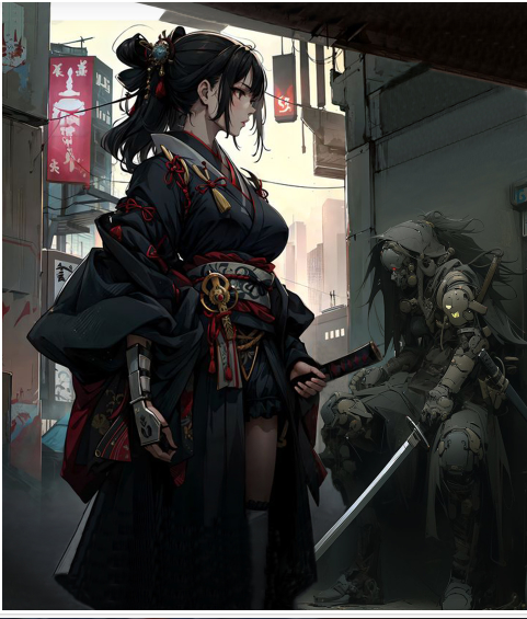 Иллюстрация с канала Эль - в таких категориях она осмысляет наш мир