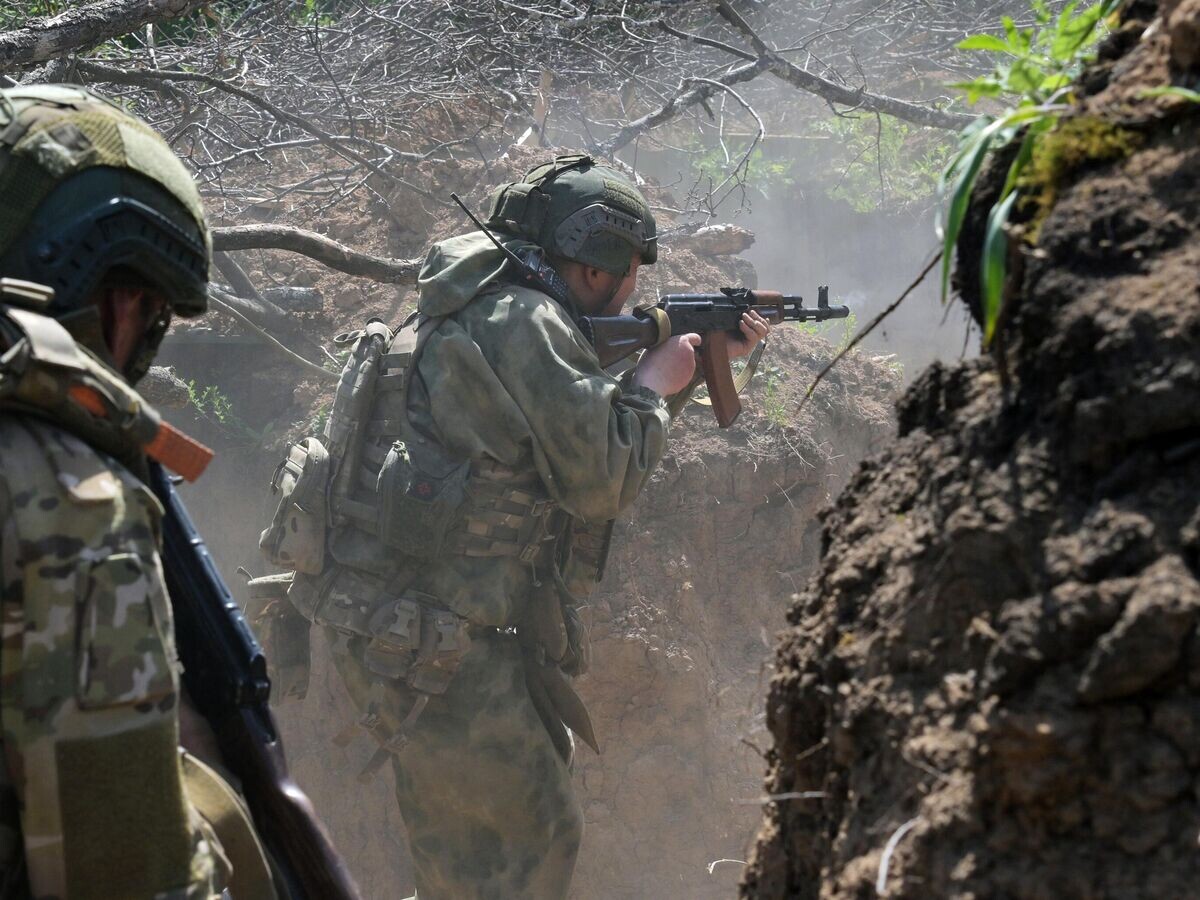    Военнослужащие в зоне проведения СВО© РИА Новости / Евгений Биятов