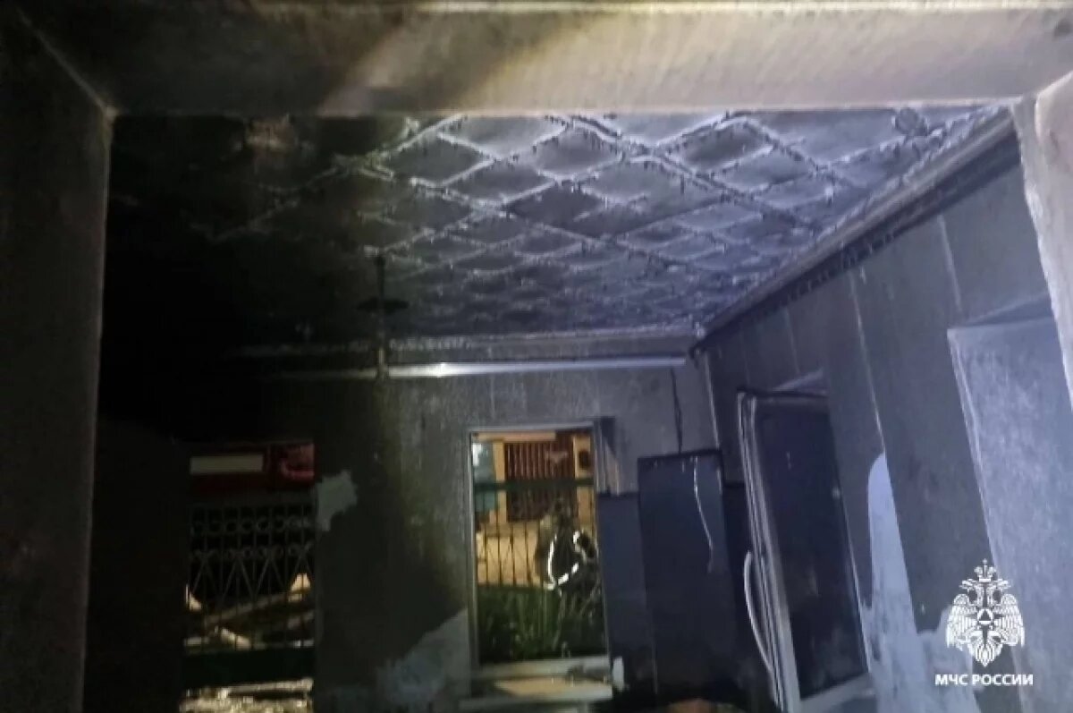    В Павловском районе Кубани при пожаре погиб человек