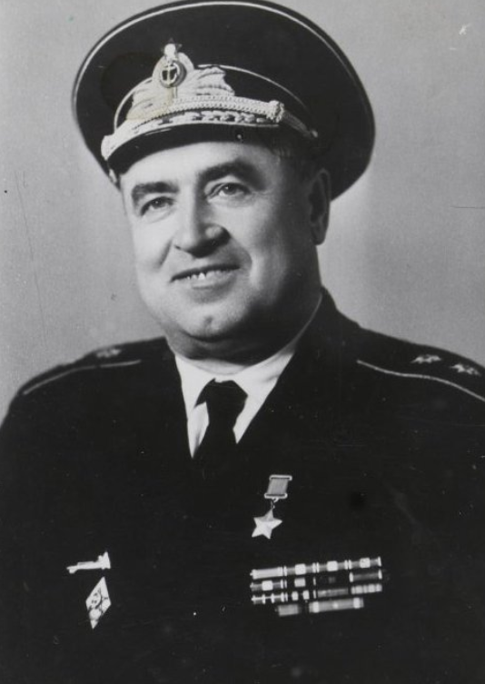 Герой Советского Союза Григорий Иванович Щедрин, вице-адмирал