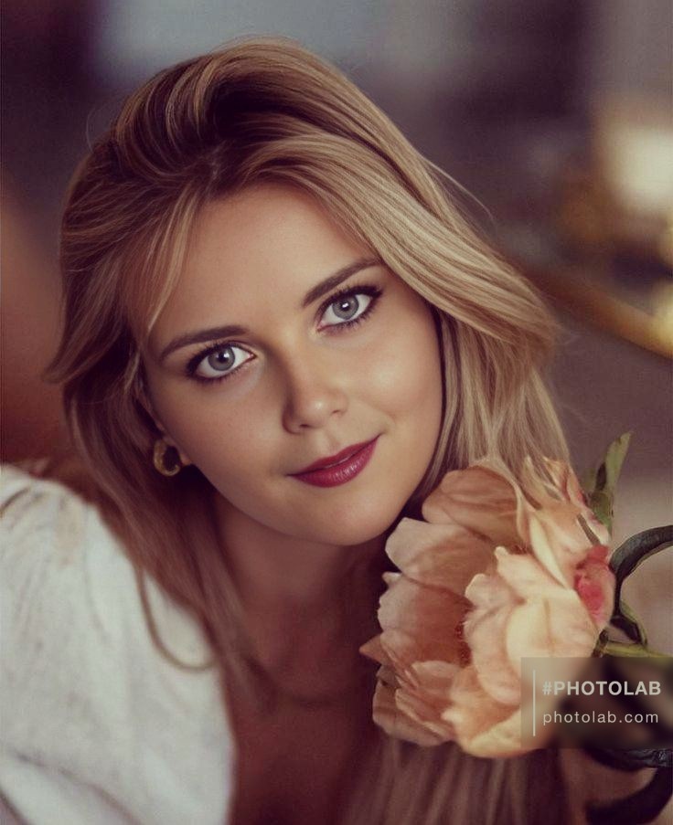 Фото автора в молодости. Обработано PHOTOLAB.