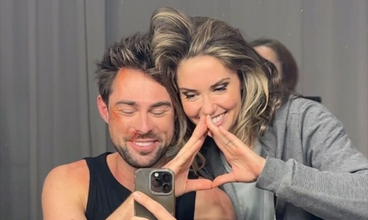 Иван Чуйков и Агата Муцениеце. Фото: соцсети/@agataagata