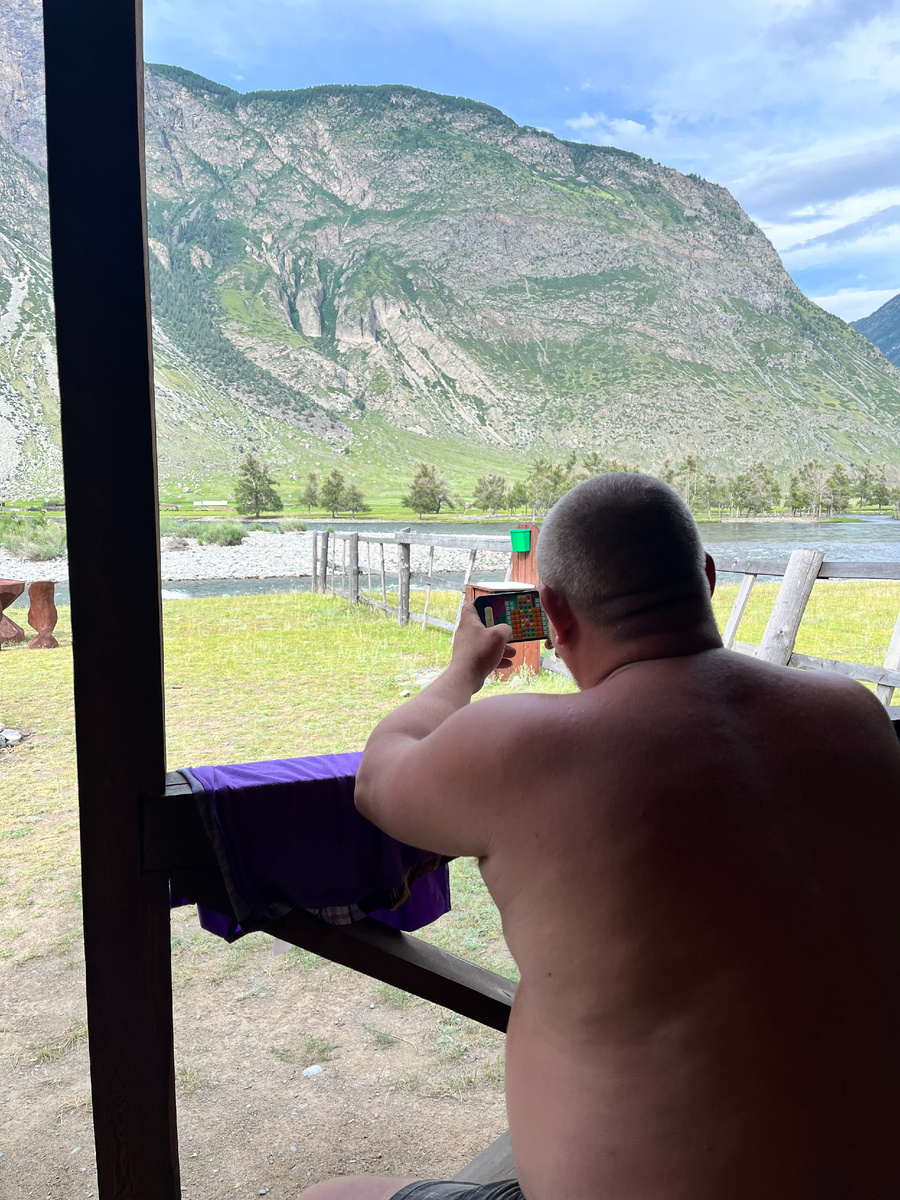 Вид на реку Чулышман, фото автора