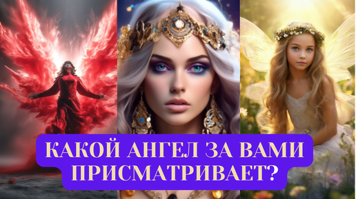 КАКОЙ АНГЕЛ ЗА ВАМИ ПРИСМАТРИВАЕТ?