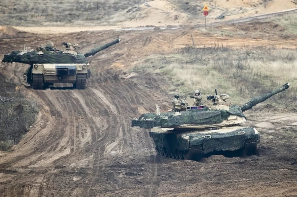    Алаудинов: ВС РФ подбили американский танк Abrams на курском направлении