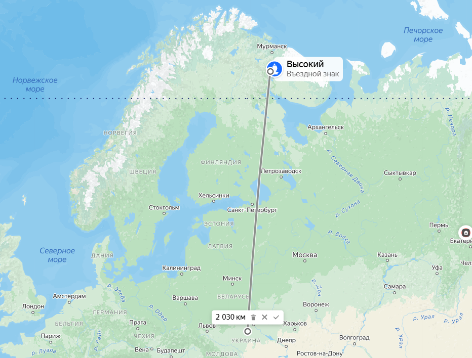 карта Яндекс